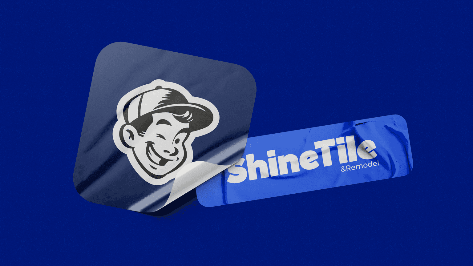 ShineTile & Remodel brand sticker - tile contractor Greater Seattle